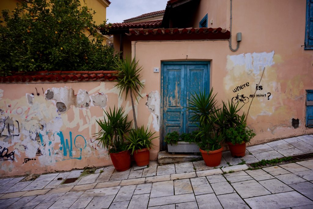 Monastiraki Door • 13 Remarkable Things to Do in Athens, Greece | The Wanderful Me