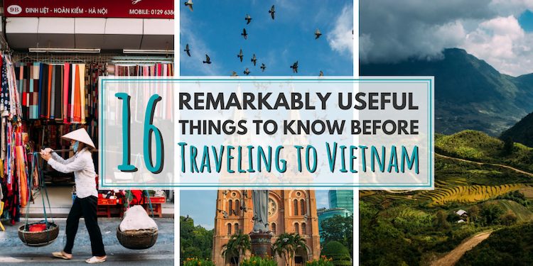 Useful Tips on Travelling in Vietnam