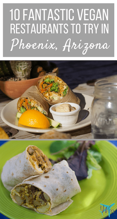 Traveling to #Phoenix, Arizona and looking to try some awesome #vegan eats? Check out my list of 10 fantastic vegan restaurants in Phoenix, #Arizona! | #vegantravel #travel #foodie #vegetarian #food