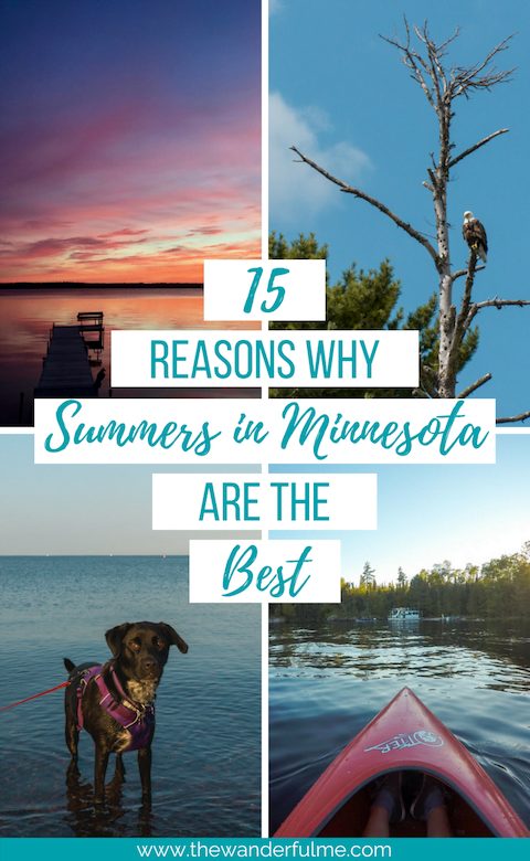 Sweet summer foraging, bonfire nights, lake days, pontoon chilling, and craft beer... summers in Minnesota are THE BEST! Check out some more reasons here. | #minnesota #summer #mntravel #mn #exploreminnesota #exploremn #visitminnesota #travelminnesota #travel 