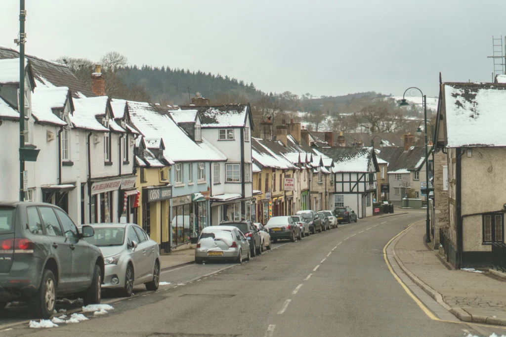 Snowy Village in Wales • The Ultimate Packing List for Europe in Winter