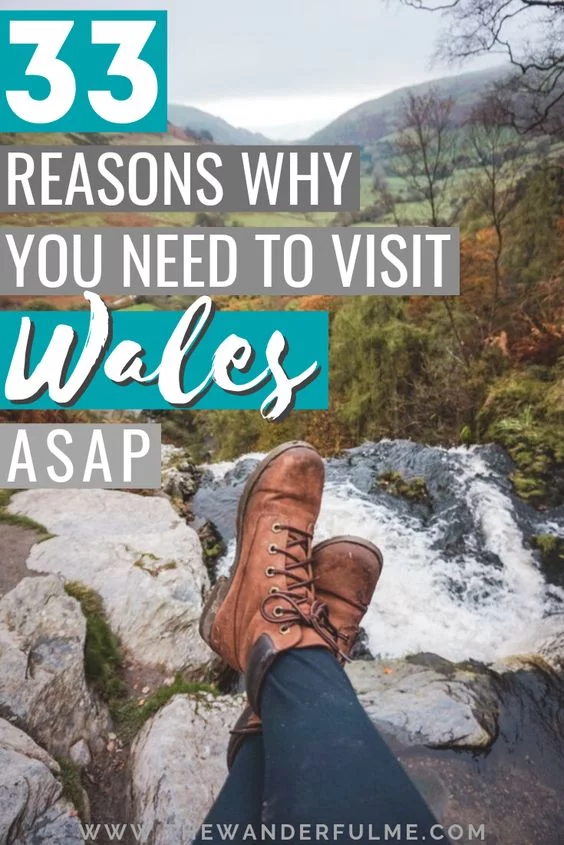 Not sure if traveling Wales is worth your time? Well... HECK YEAH it is! Here are 33 reasons to visit Wales that'll have you booking a flight ASAP. (You won't want to miss out on the mountains, cute villages, weird quirks, and more!) | #wales #uk #unitedkingdom #welsh #travel