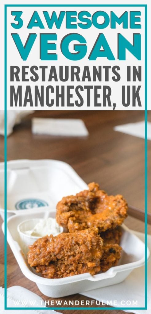 If you're looking for mouthwatering vegan food in Manchester, look no further! This list of 3 awesome vegan restaurants in Manchester will satisfy any craving you have - whether you're wanting vegan burgers, vegan brownies, vegan "chicken" wings or even a vegan milkshake, you can find it all here! A great city for vegan eats, Manchester, England, should be on any vegan bucket list. | #vegan #manchester #travel