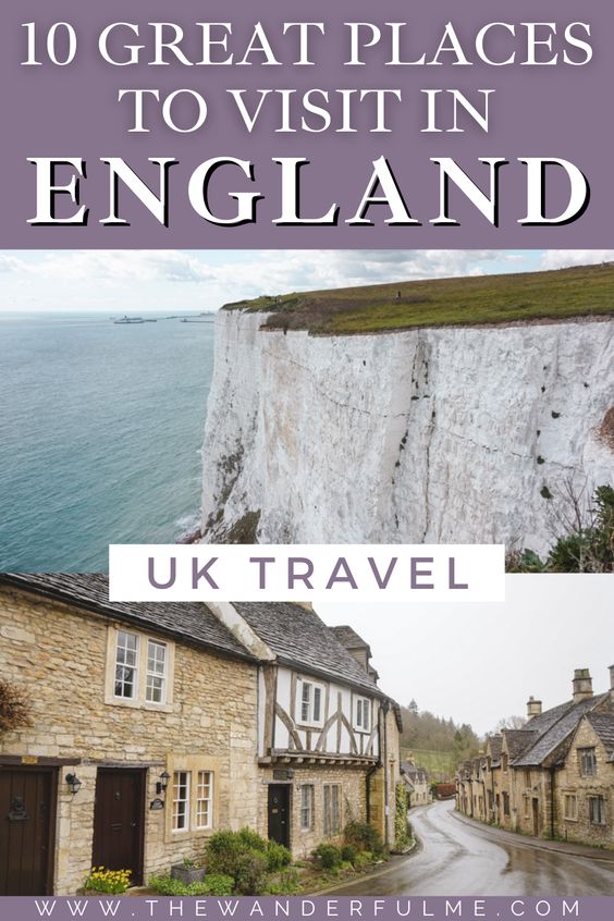 Are you planning a first trip to England (or even a second or third trip!) and need some inspiration on where to visit in this wondrous little country? I've got just the list for you! To help you build and create the perfect England Bucket List for your upcoming adventure, check out this list of 10 great places to visit in England! Each destination will no doubt blow you away and by the time you're done reading this post, you will have added each England destination to your must-visit list!